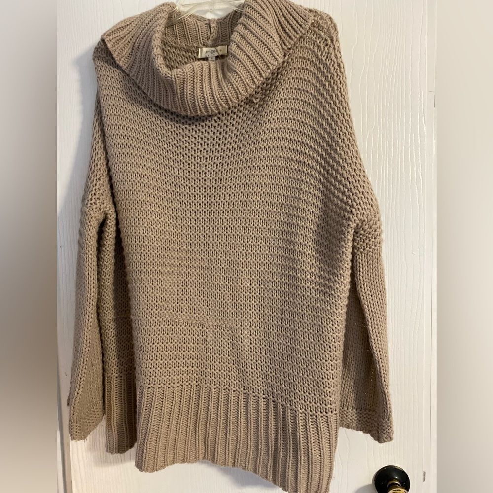 Umgee boutique beige cozy sweater